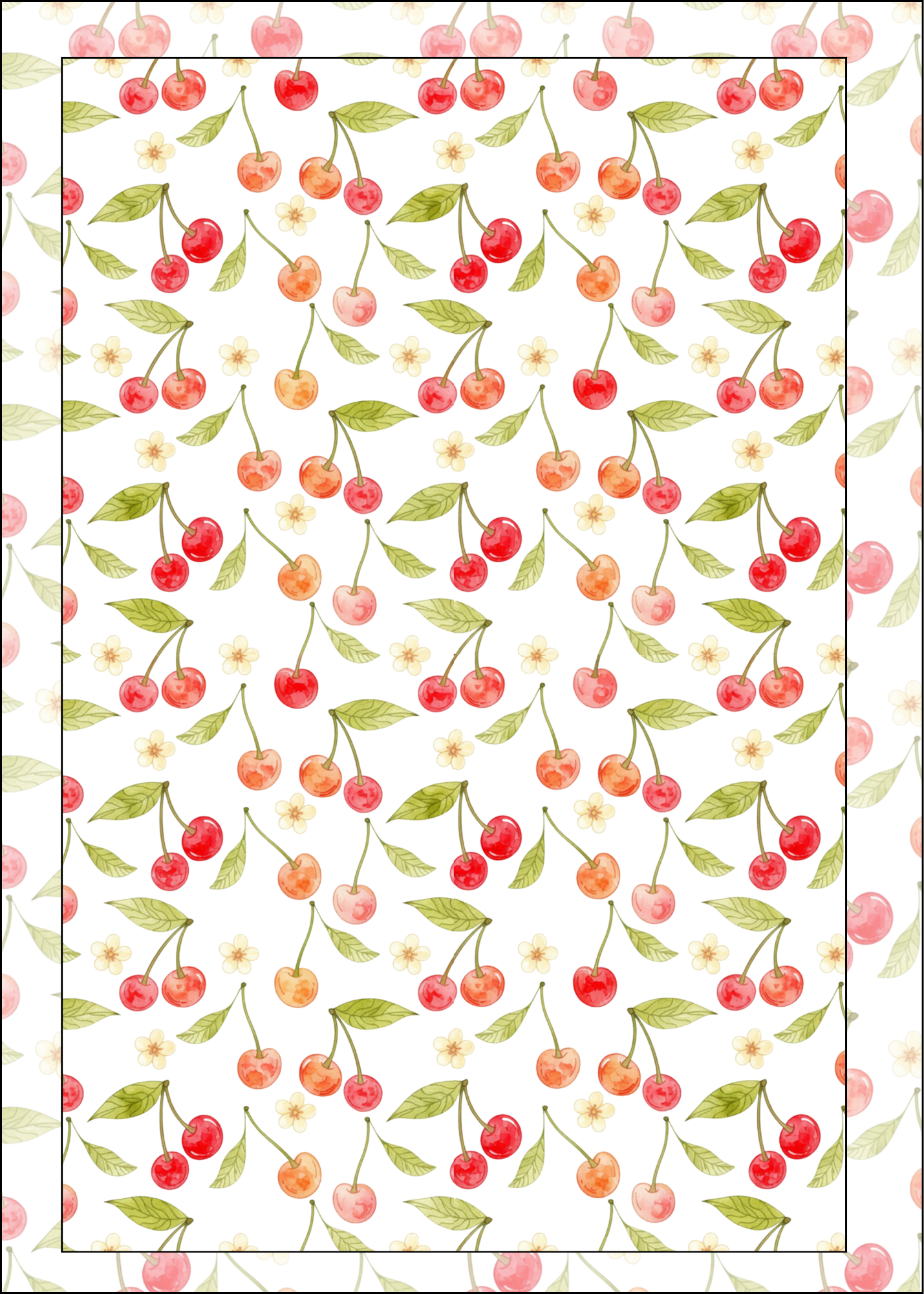 Sweet Cherries Art Print