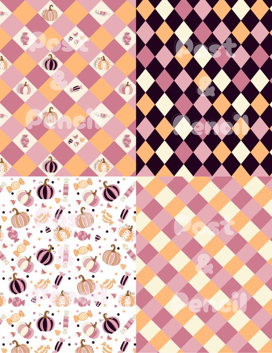 October Cozy Digital Wallpaper Bundle