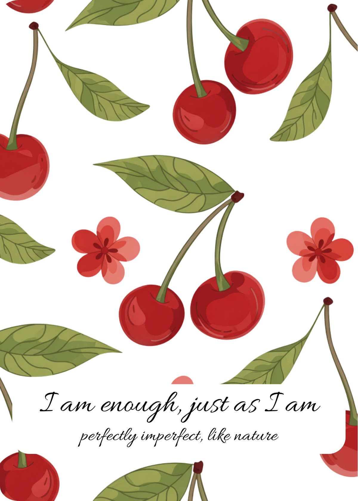Nature Says You’re Enough Art Card
