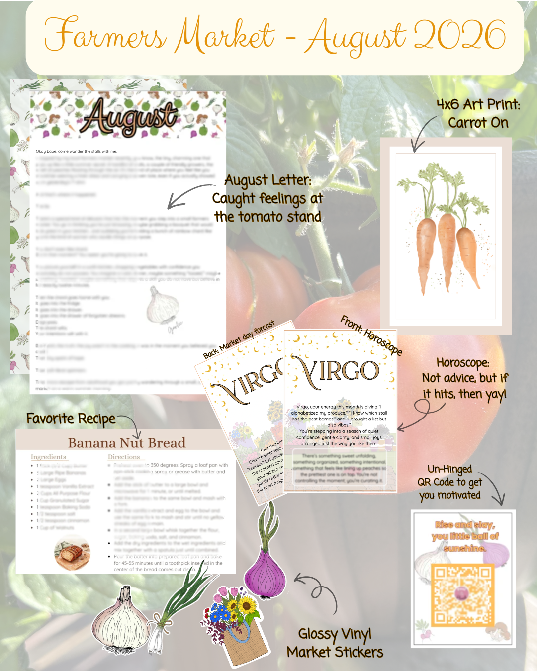 Catch-up: August 2026 Farmers Market