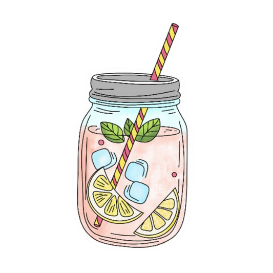 Pink Lemonade Vinyl Sticker